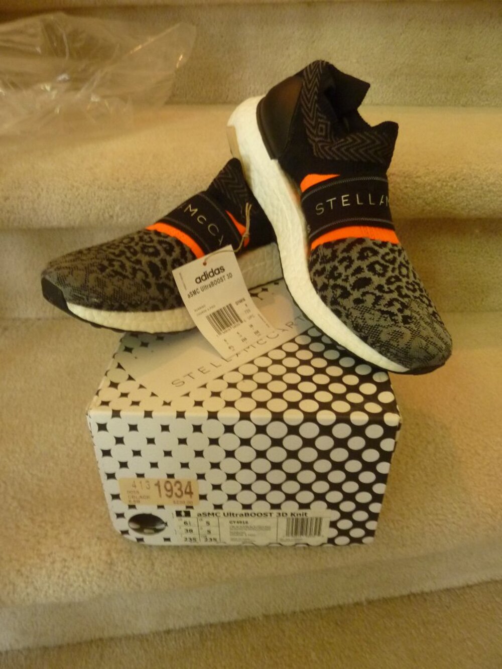 Adidas by Stella McCartney Ultraboost Knit Running Shoes w 3D Knit